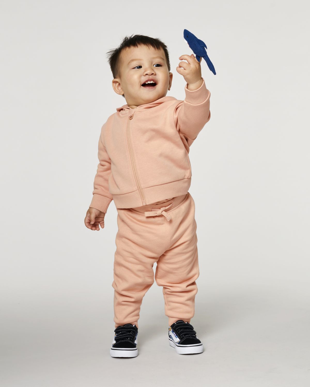 Felpa con cappuccio e zip per neonati - Baby Connector