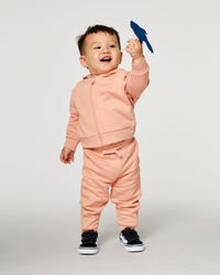 Felpa con cappuccio e zip per neonati - Baby Connector
