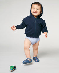 Felpa con cappuccio e zip per neonati - Baby Connector