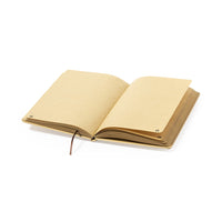Quaderno A5 con copertina rigida in cartone riciclato ed elastico