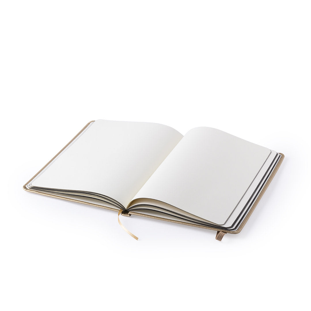 Quaderno A5 con copertina metallizzata