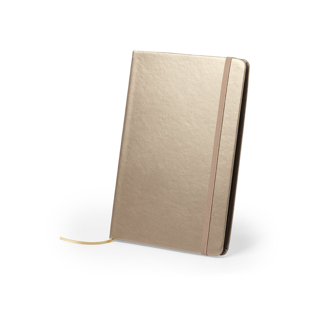 Quaderno A5 con copertina metallizzata