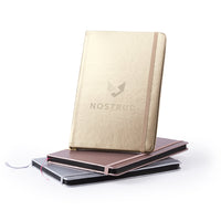 Quaderno A5 con copertina metallizzata