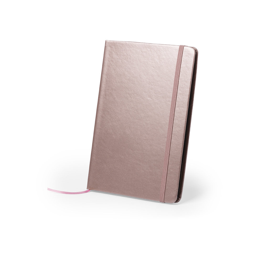 Quaderno A5 con copertina metallizzata