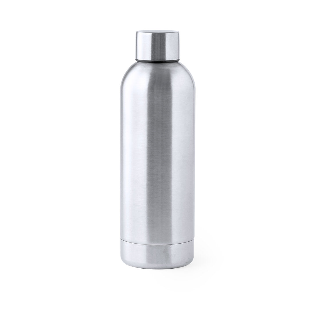 Borraccia bottiglia in acciaio inox 800 ml argento