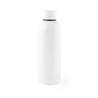 Borraccia bottiglia in acciaio inox 800 ml bianco