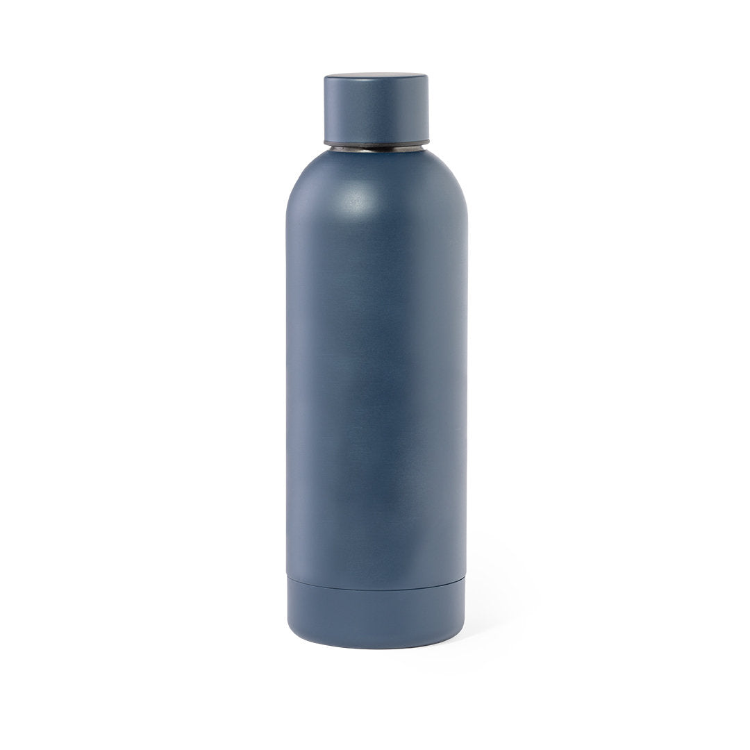Borraccia bottiglia in acciaio inox 800 ml blu avio