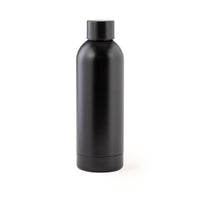 Borraccia bottiglia nera in acciaio inox 800 ml