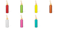 Borraccia in alluminio colore metallizzato