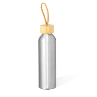 Borraccia in alluminio colore metallizzato