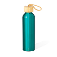 Borraccia in alluminio colore metallizzato