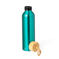 Borraccia in alluminio colore metallizzato