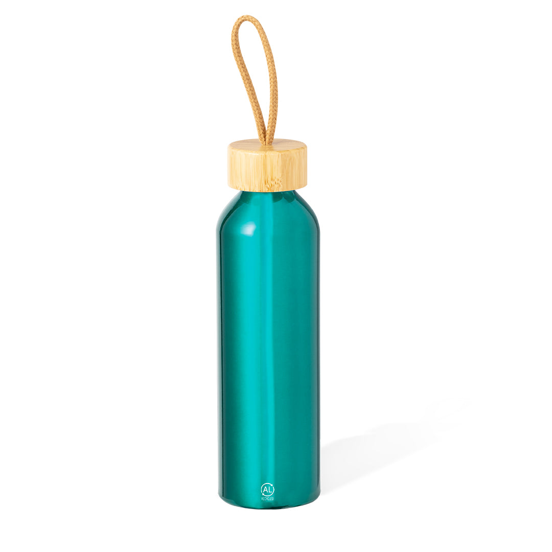 Borraccia in alluminio colore metallizzato