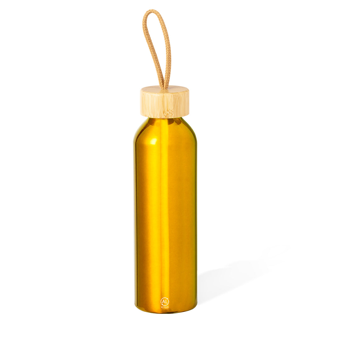 Borraccia in alluminio colore metallizzato