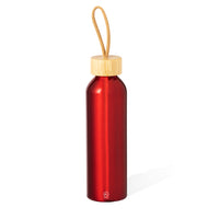 Borraccia in alluminio colore metallizzato