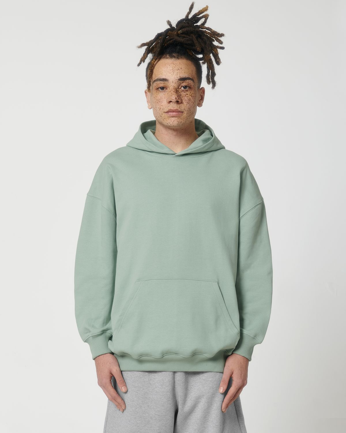 Felpa unisex squadrata con cappuccio - Cooper Dry