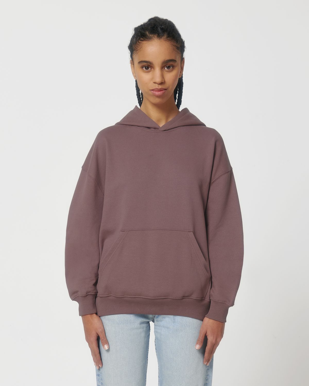 Felpa unisex squadrata con cappuccio - Cooper Dry