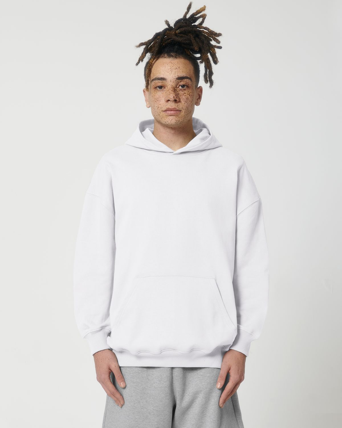 Felpa unisex squadrata con cappuccio - Cooper Dry