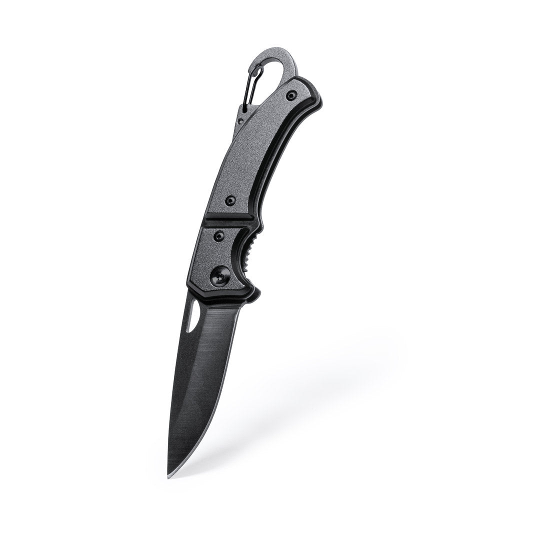 Coltello in acciaio inox nero