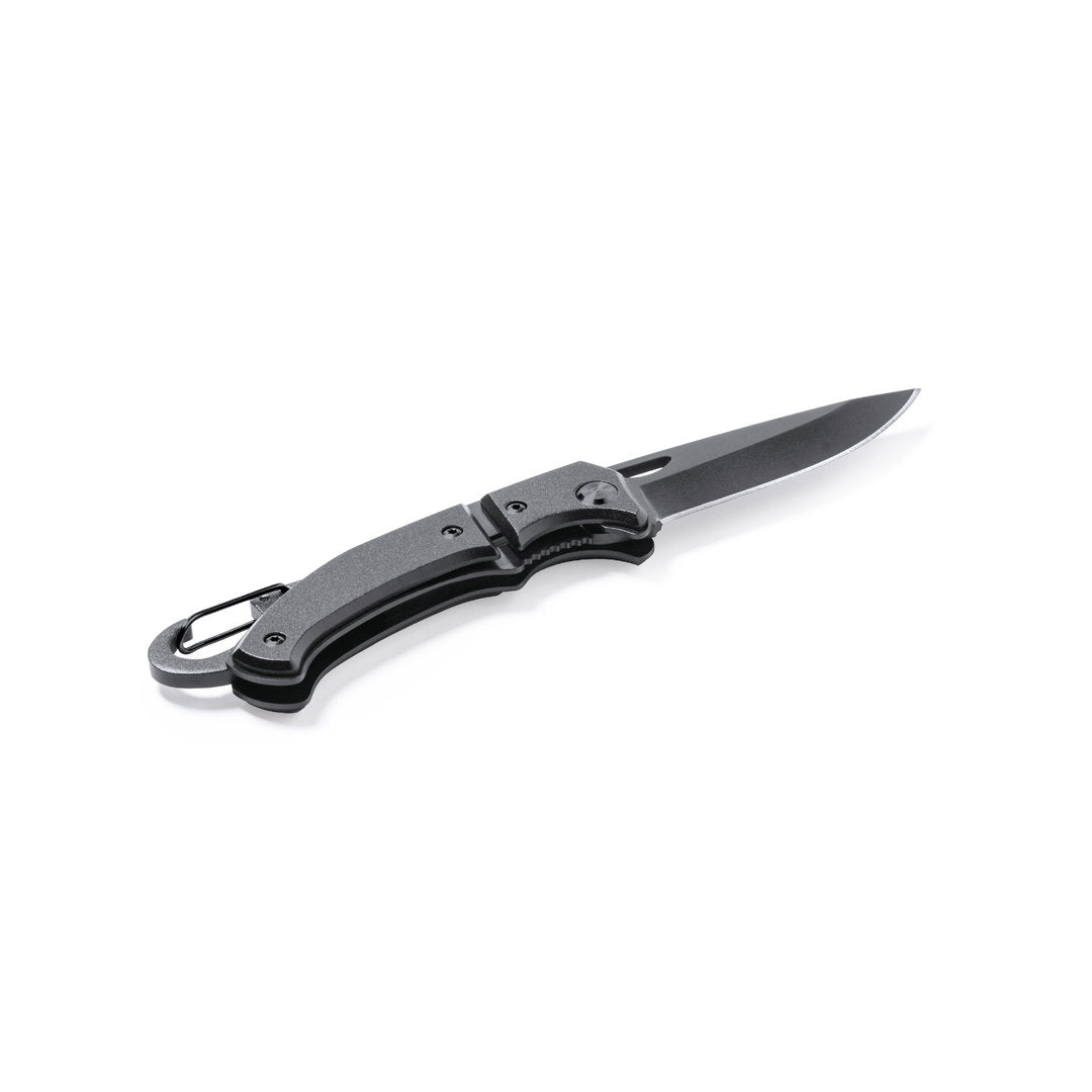 Coltello in acciaio inox nero