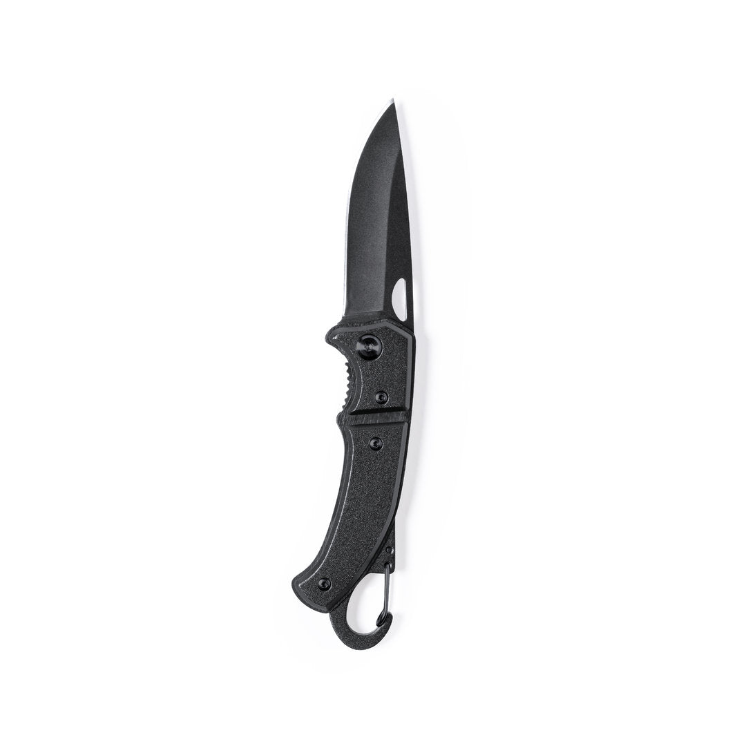 Coltello in acciaio inox nero