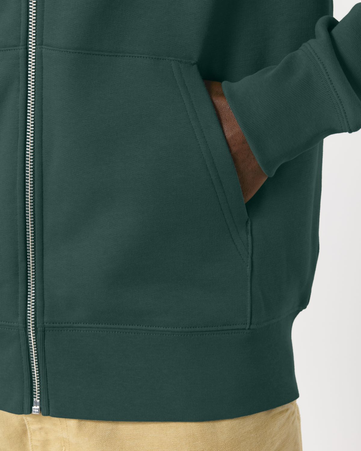 Felpa unisex  con cappuccio e zip - Cultivator 2.0