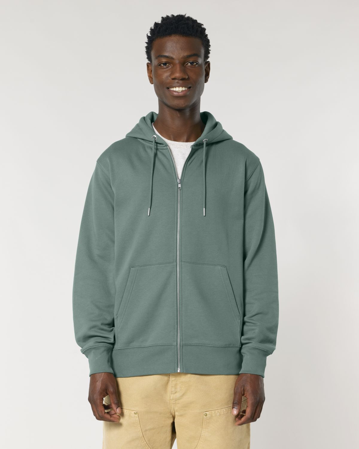 Felpa unisex  con cappuccio e zip - Cultivator 2.0