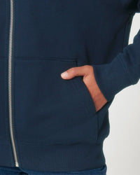 Felpa con zip e cappuccio unisex relax - Locker Heavy
