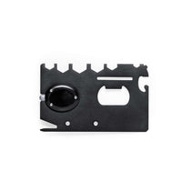 Multiutensile nero con torcia da personalizzare