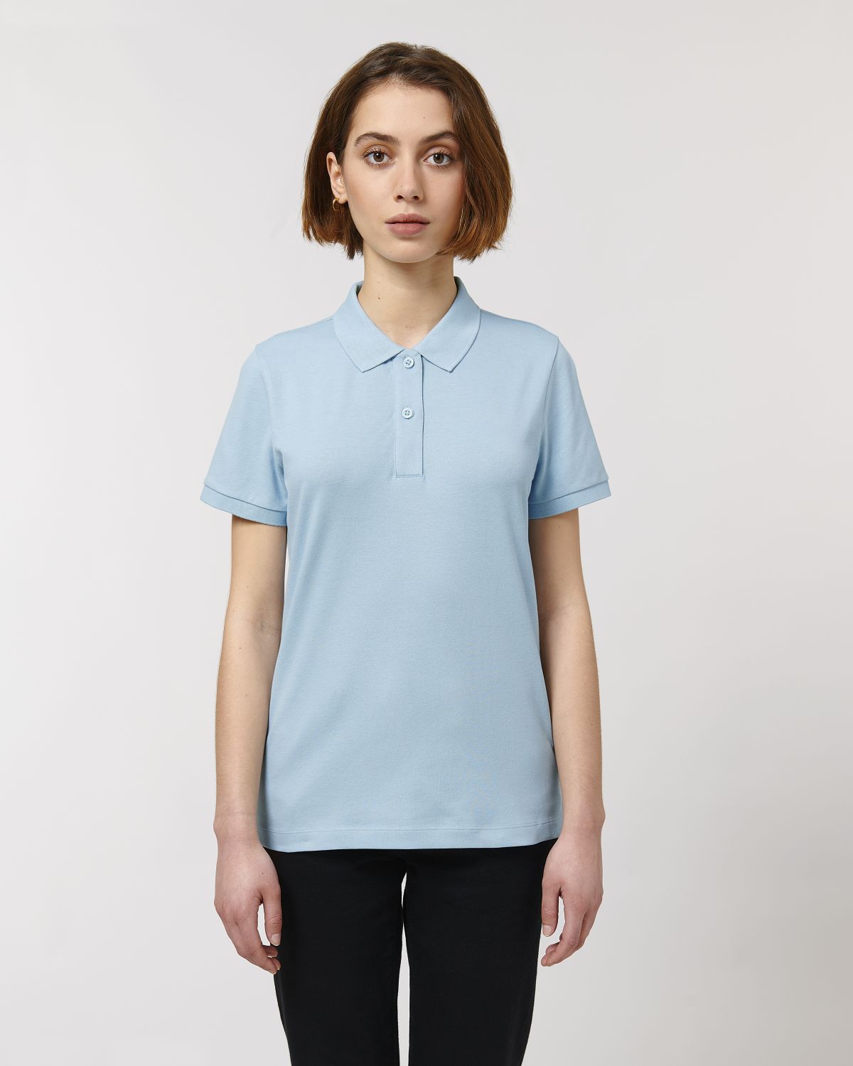 T-shirt da donna con colletto - Stella Elliser
