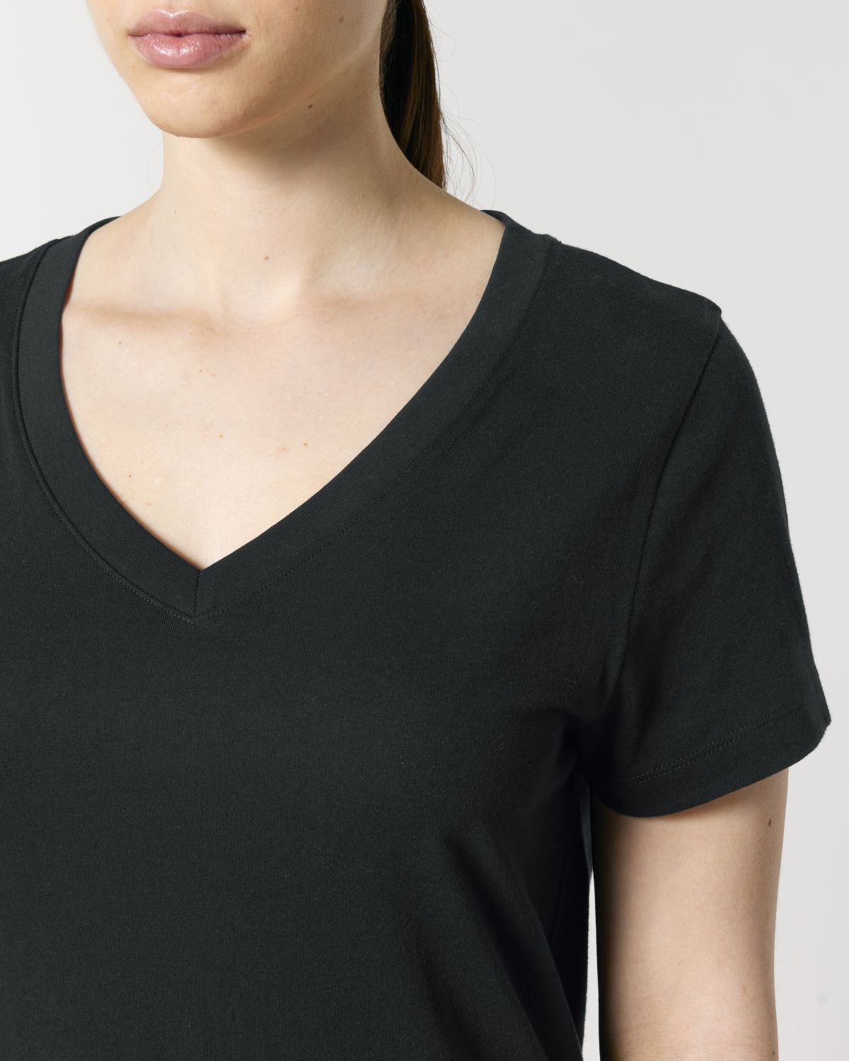 T-shirt da donna con scollo a v - Stella Isla