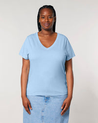 T-shirt da donna con scollo a v - Stella Isla