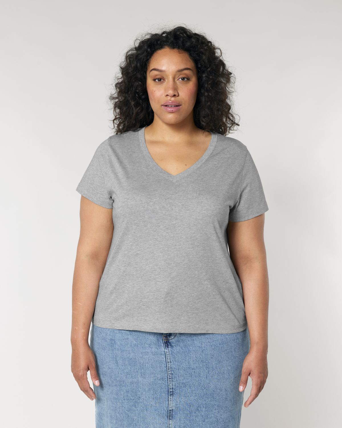 T-shirt da donna con scollo a v - Stella Isla