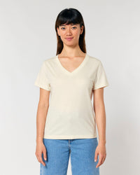 T-shirt da donna con scollo a v - Stella Isla
