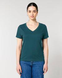T-shirt da donna con scollo a v - Stella Isla