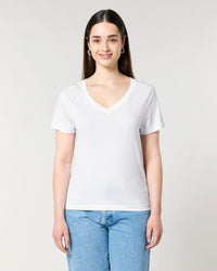 T-shirt da donna con scollo a v - Stella Isla