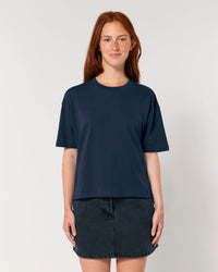 T-shirt da donna boxy - Stella Nova