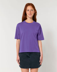 T-shirt da donna boxy - Stella Nova