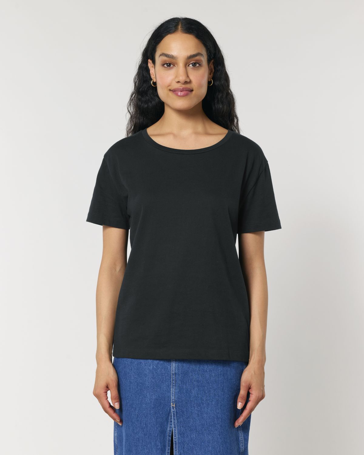 T-shirt da donna con scollo ampio - Stella Serena