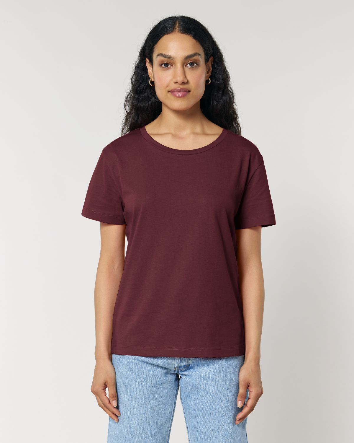 T-shirt da donna con scollo ampio - Stella Serena