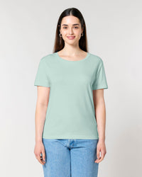 T-shirt da donna con scollo ampio - Stella Serena
