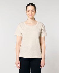 T-shirt da donna con scollo ampio - Stella Serena