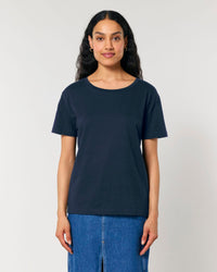 T-shirt da donna con scollo ampio - Stella Serena