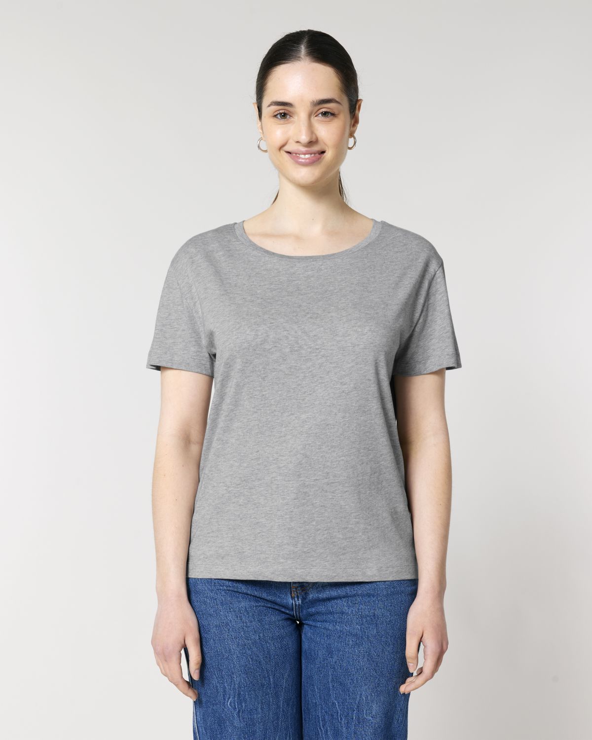 T-shirt da donna con scollo ampio - Stella Serena