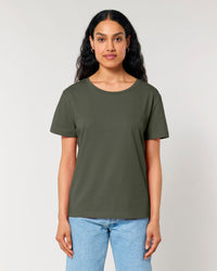 T-shirt da donna con scollo ampio - Stella Serena