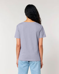 T-shirt da donna con scollo ampio - Stella Serena