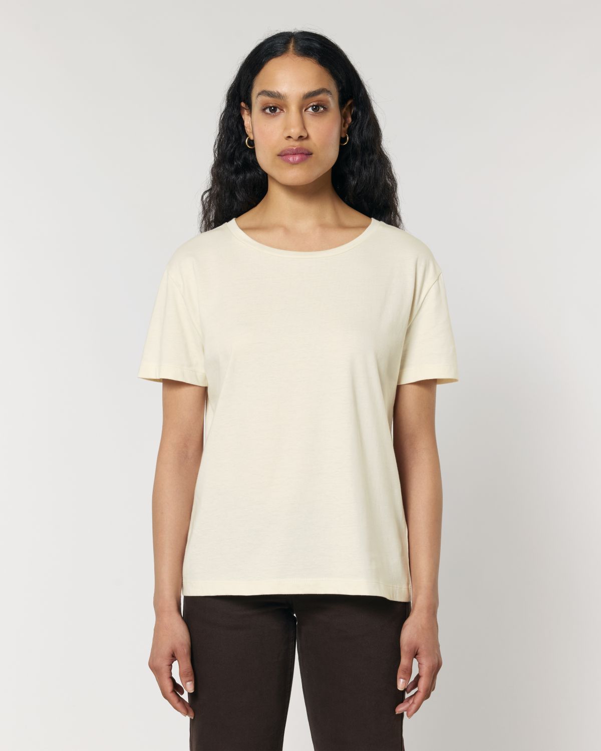 T-shirt da donna con scollo ampio - Stella Serena