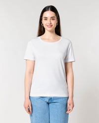 T-shirt da donna con scollo ampio - Stella Serena