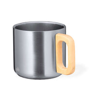 Tazza termica argento da personalizzare