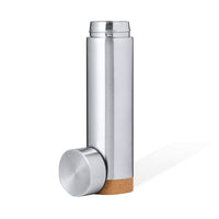 Termos in acciaio inox argento da personalizzare 
